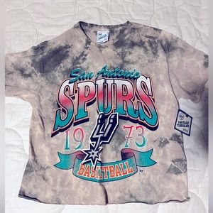 Spurs crop top NWT FROM Nordstrom